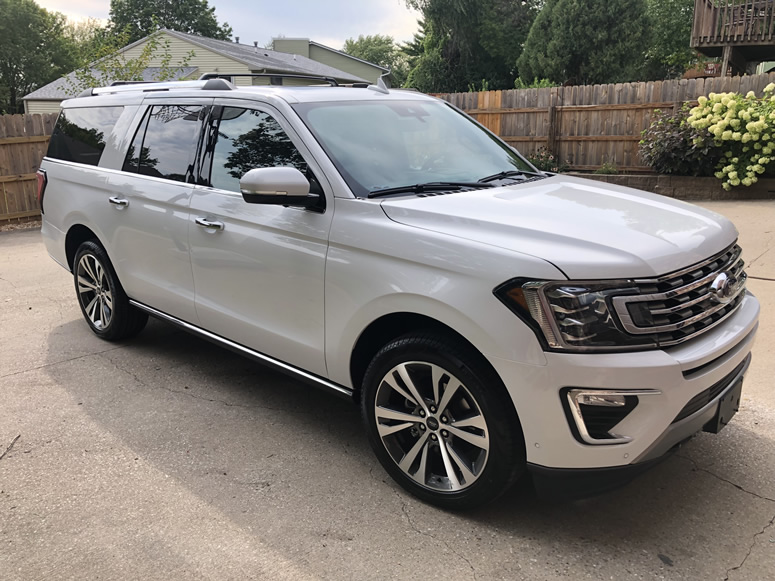 Full Maintenance Auto Detail Package - White Ford Expedition SUV